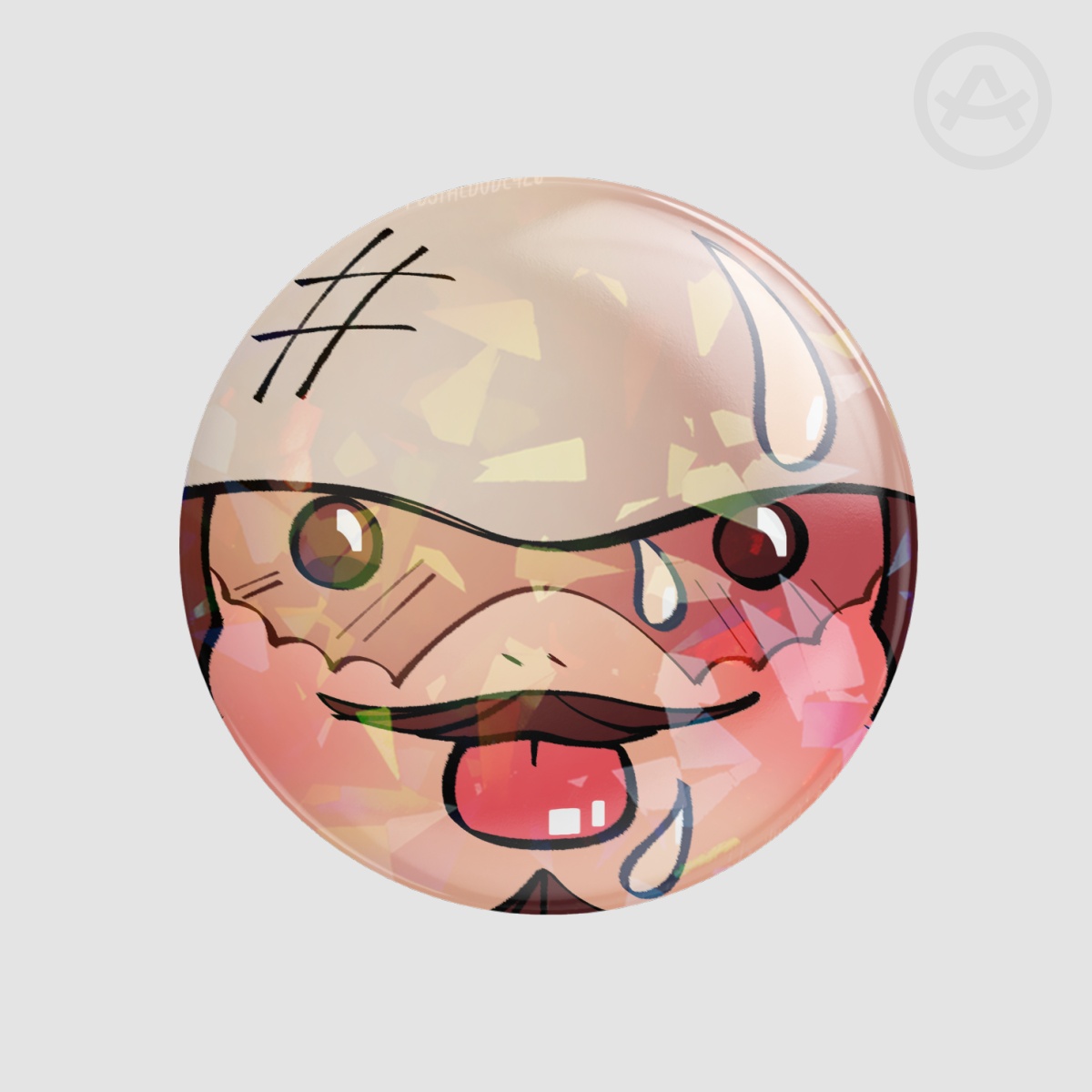 Tokushirou Tsurumi (Round Badges)