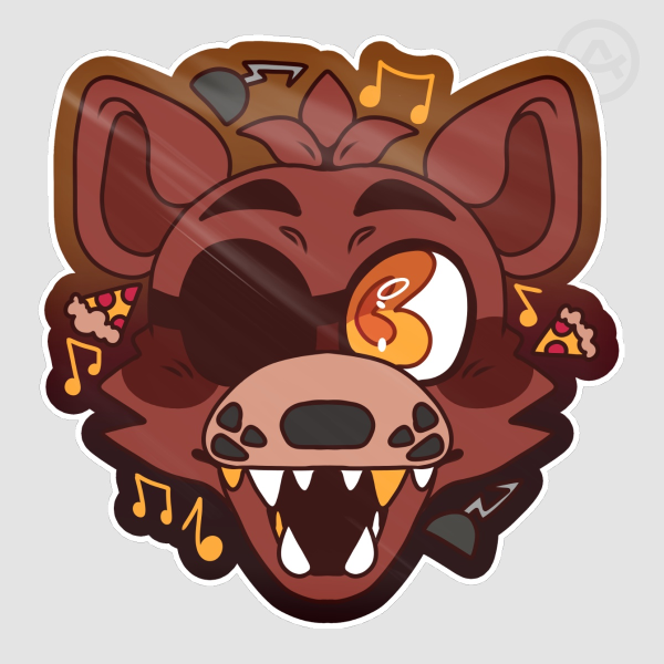 Foxy Fnaf Sticker