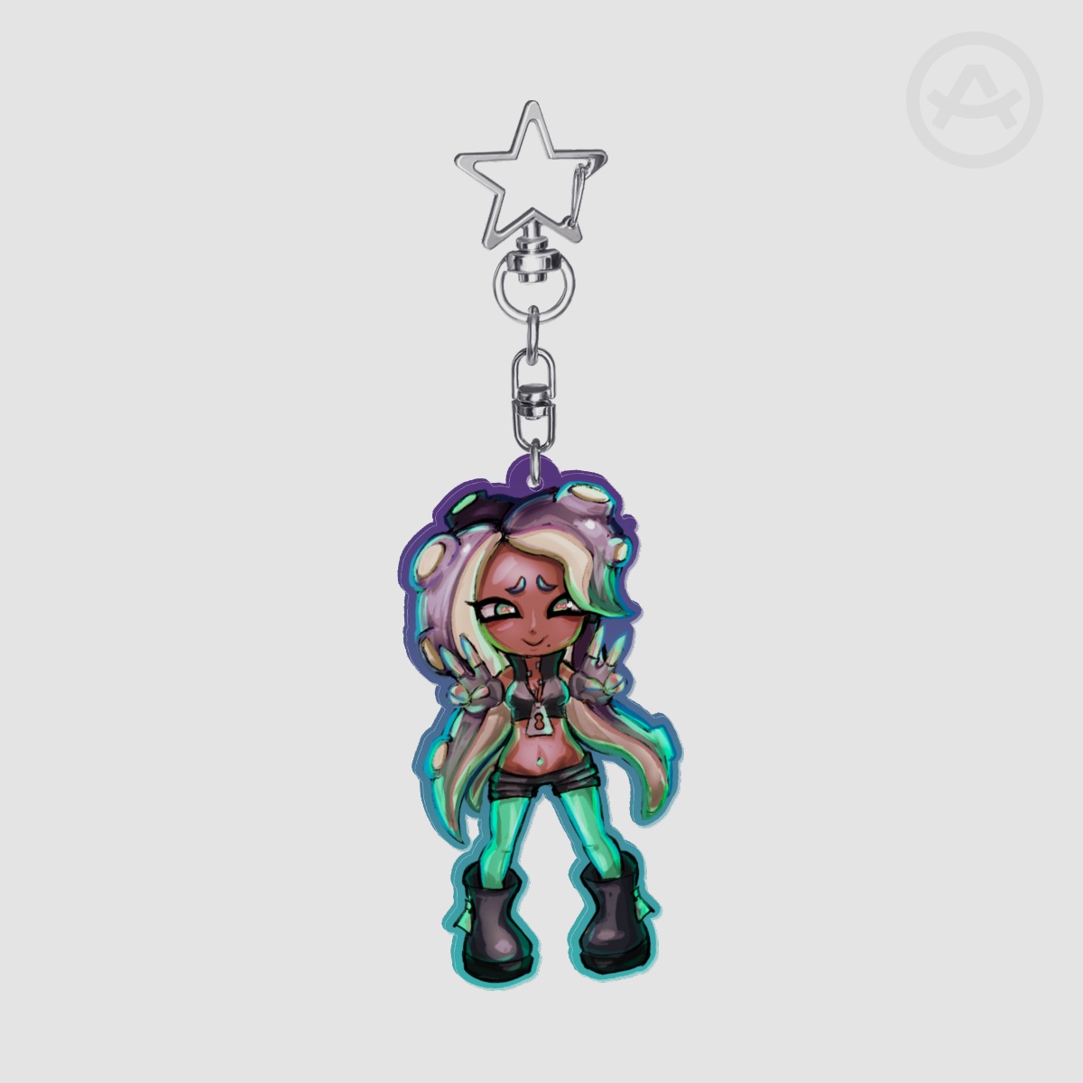Marina Acrylic Keychain