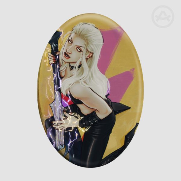 DMC4 Trish and Nevan Holographic Badge