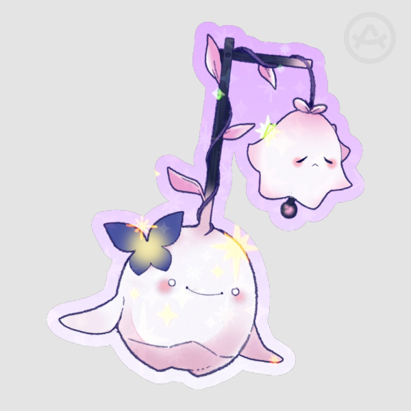 Cattleya Holo Stickers