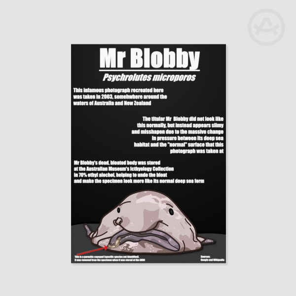 Mr Blobby Poster