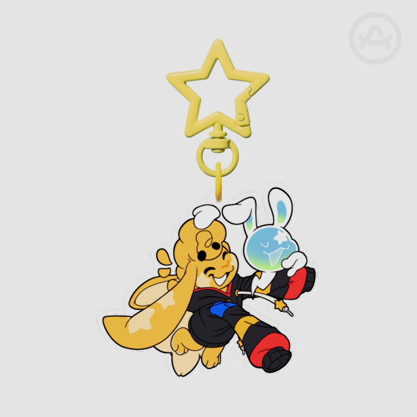 Starburst and Blip's Keychain!