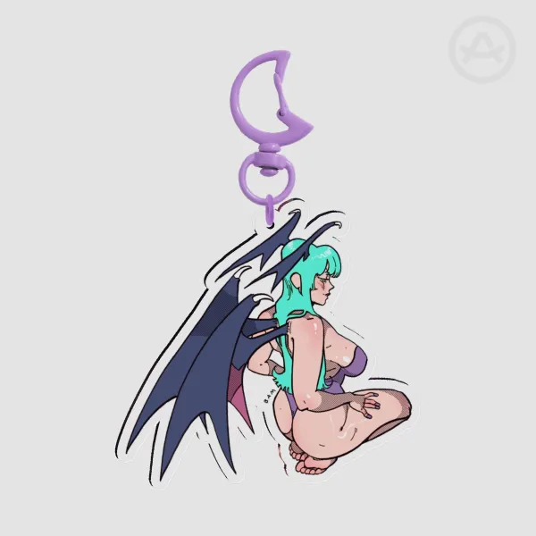 Morrigan Keychain