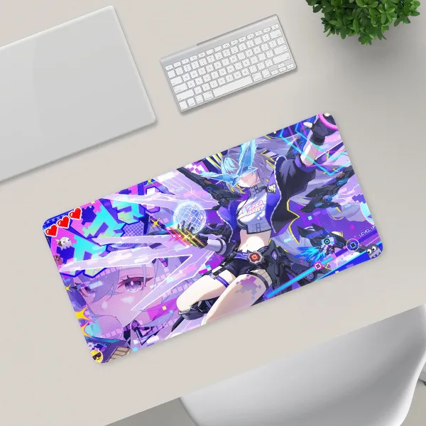 Silverwolf lvl 999 | Desk Mat