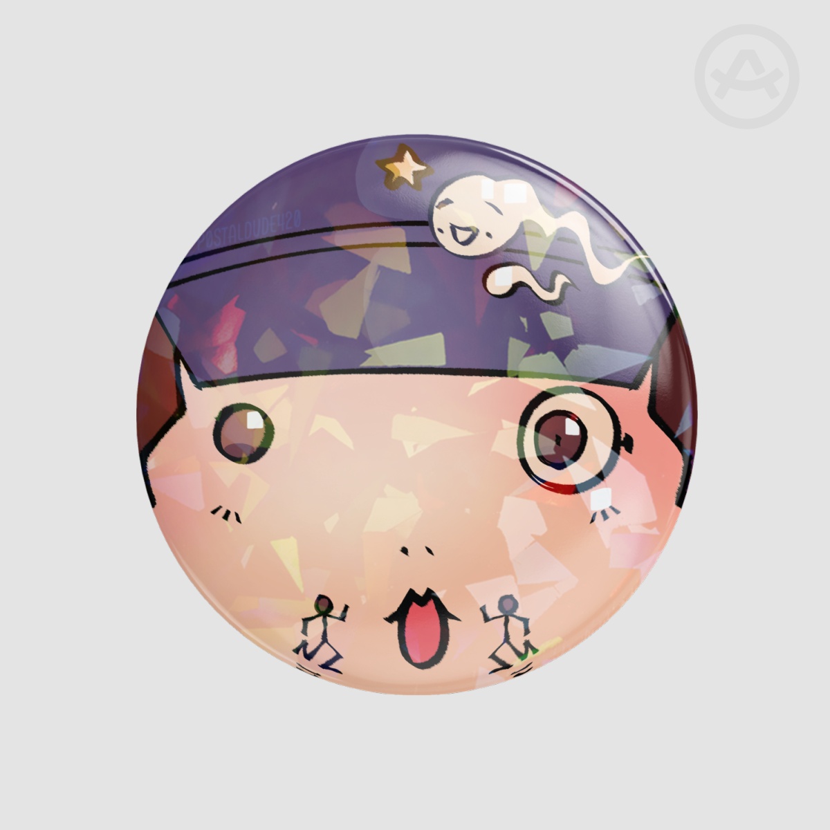 Tokishige Usami (Round Badges)