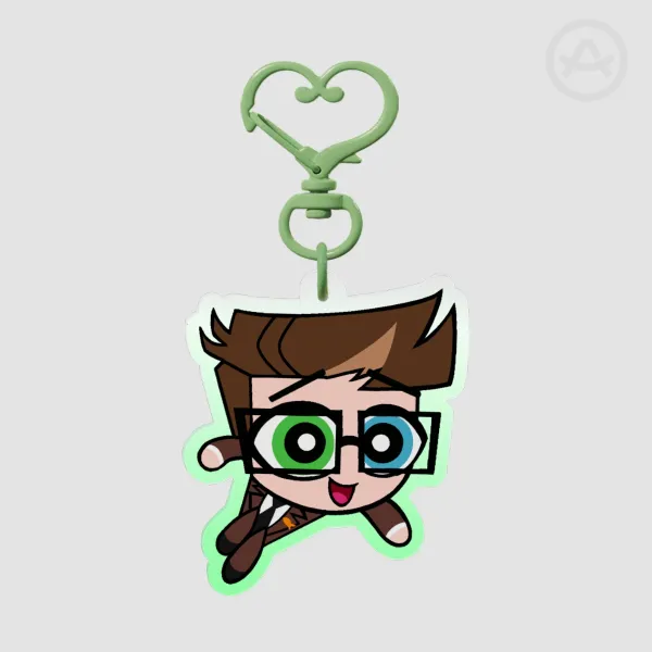 Weatherboy Acrylic Keychain (2'' / 5 cm)