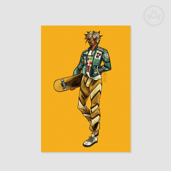 Skater Boy (A4 Print)