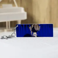 Desmond Yahalom Acrylic Bookmark Keychain