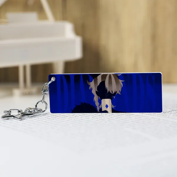 Desmond Yahalom Acrylic Bookmark Keychain