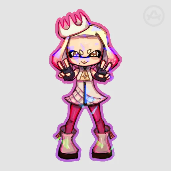 Pearl Die Cut Sticker