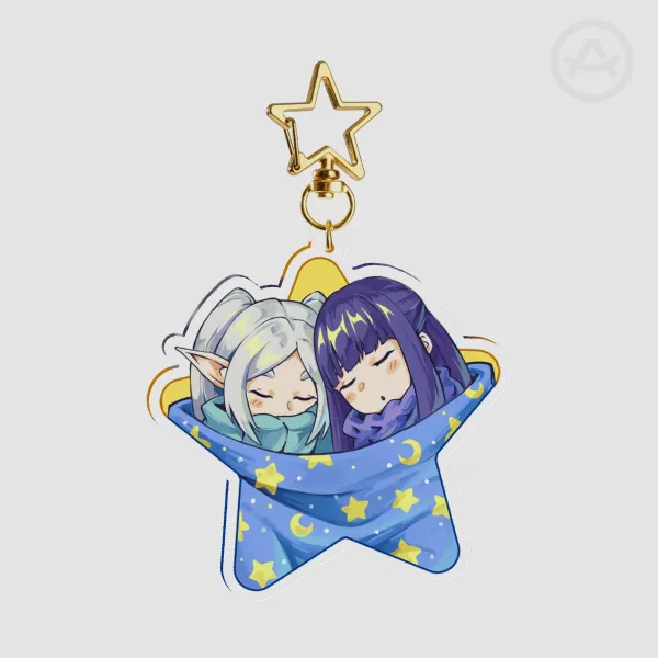 Frieren and Fern Two Mimir Keychain