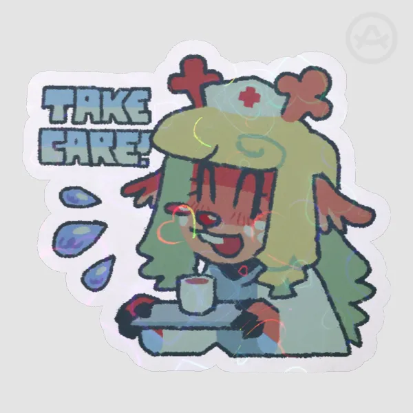 Nurse Noelle Sticker