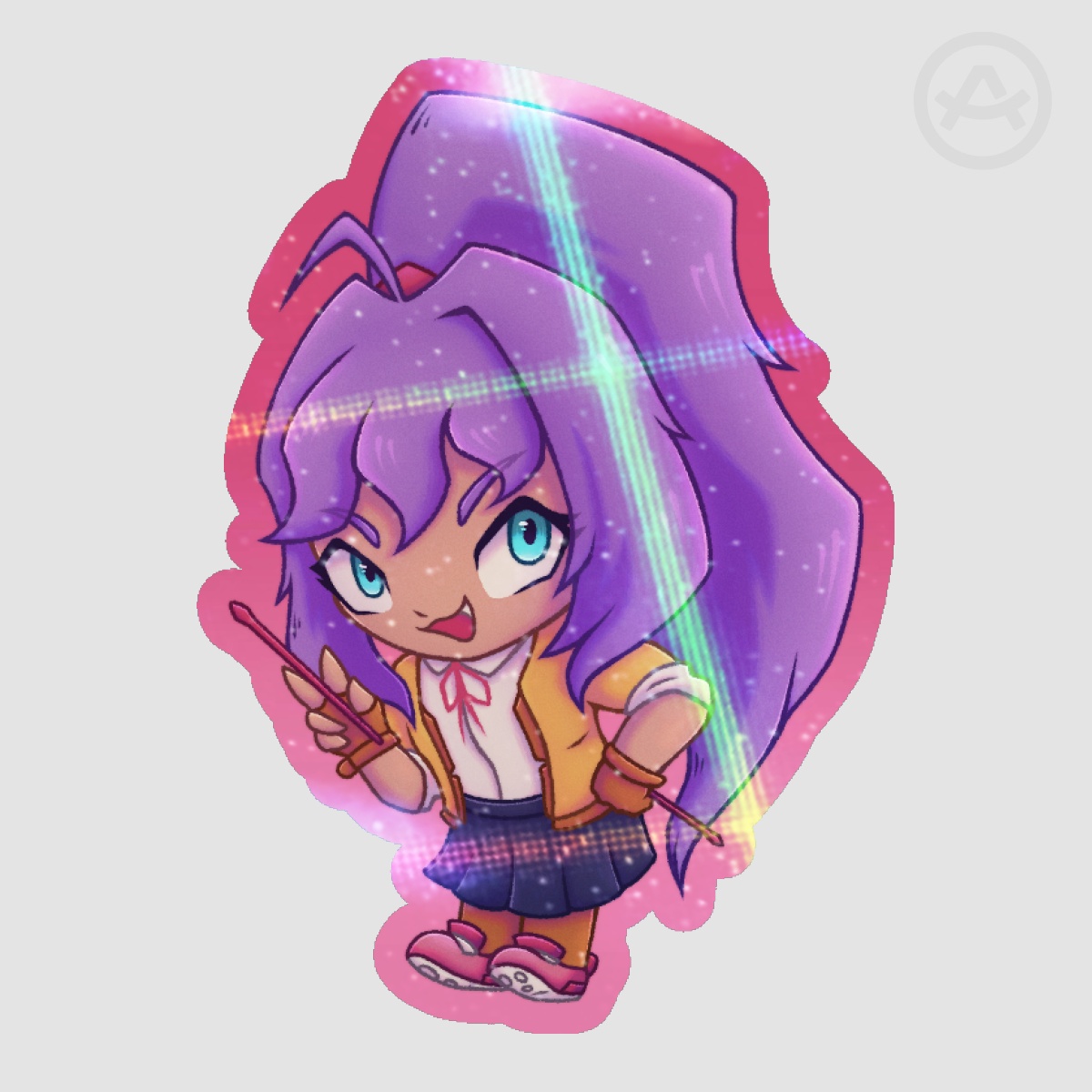 Clef Sticker