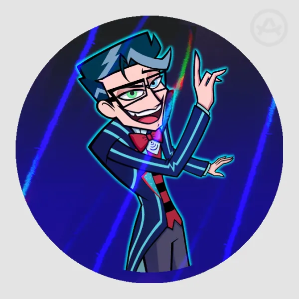 Vin as Vox Sticker (Holo)