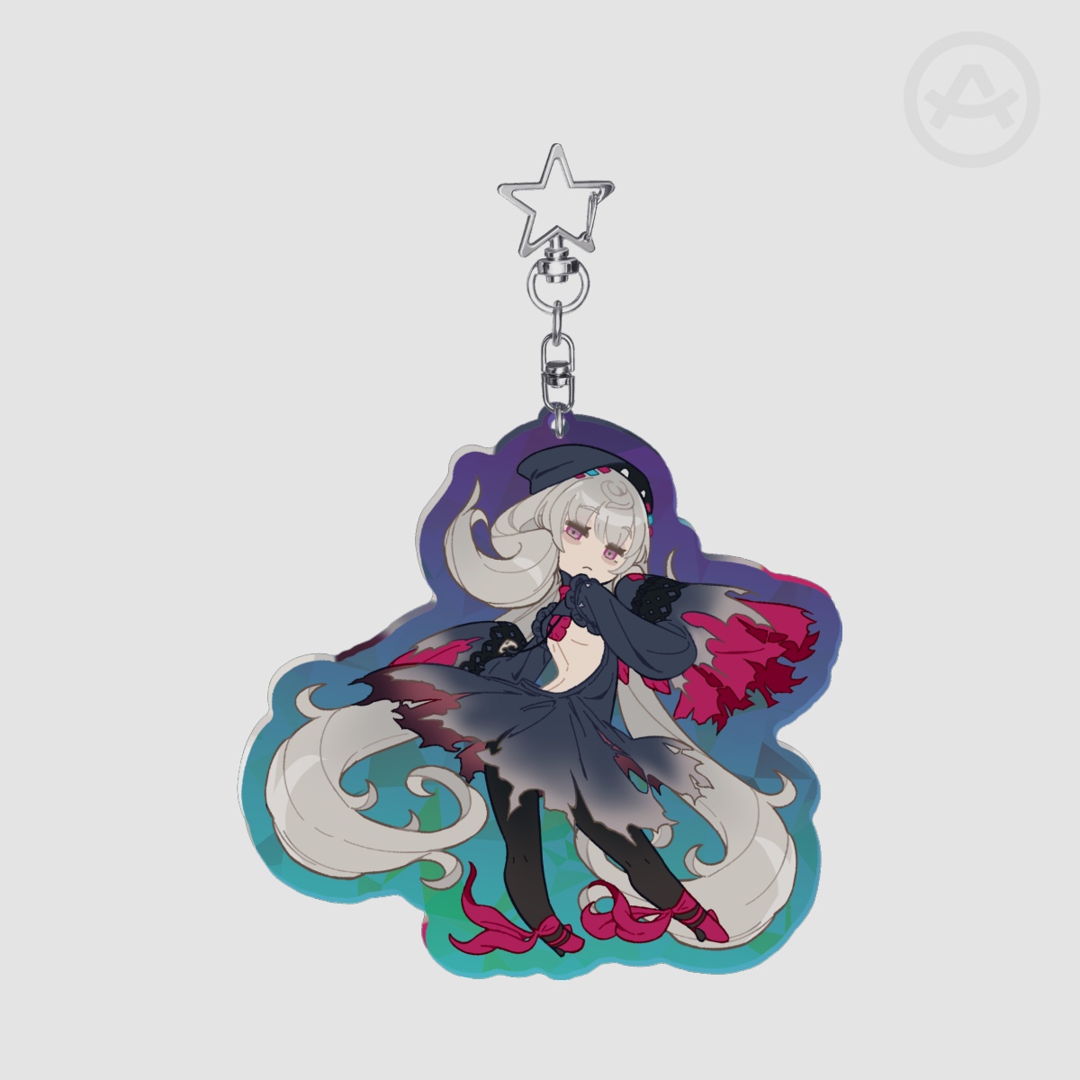 Reimu Endou Broken Glass Acrylic Keychain