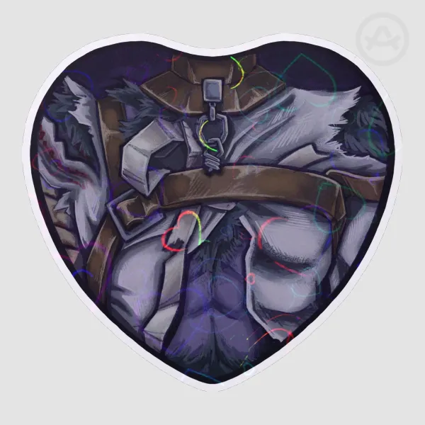 Herztier Chest (Sticker)