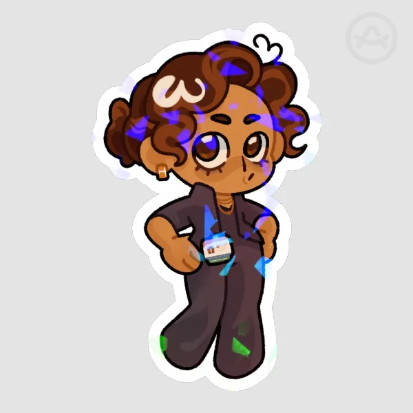 Chibi Al-Hashimi Holographic Sticker (Season 3)
