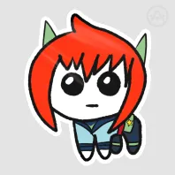 Rikka Z Yippie Sticker