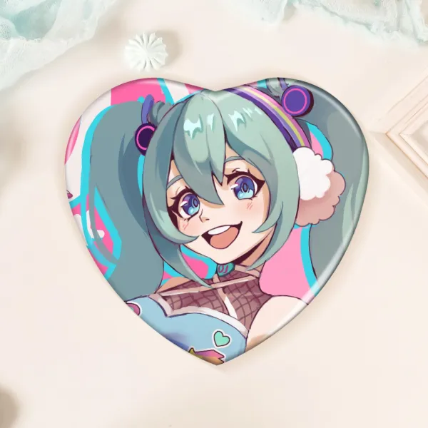 Miku Heart Button