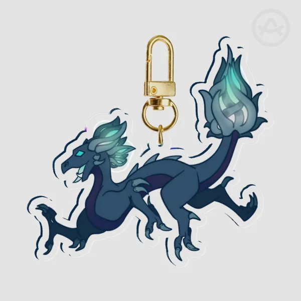 Candescent Acrylic Keychain