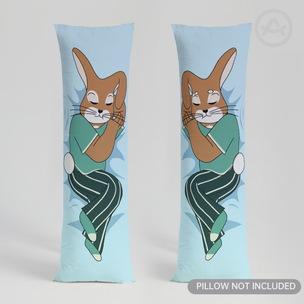 Bunny Body Pillow Case