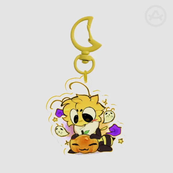 Pumpkin Barpy Acrylic Keychain
