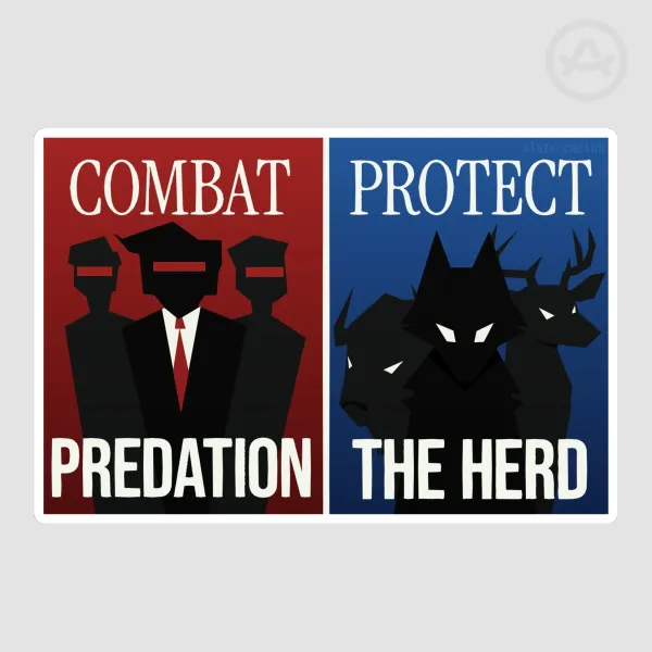 Protect The Herd - Sticker