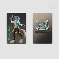 Furry Rick ATC Card 001