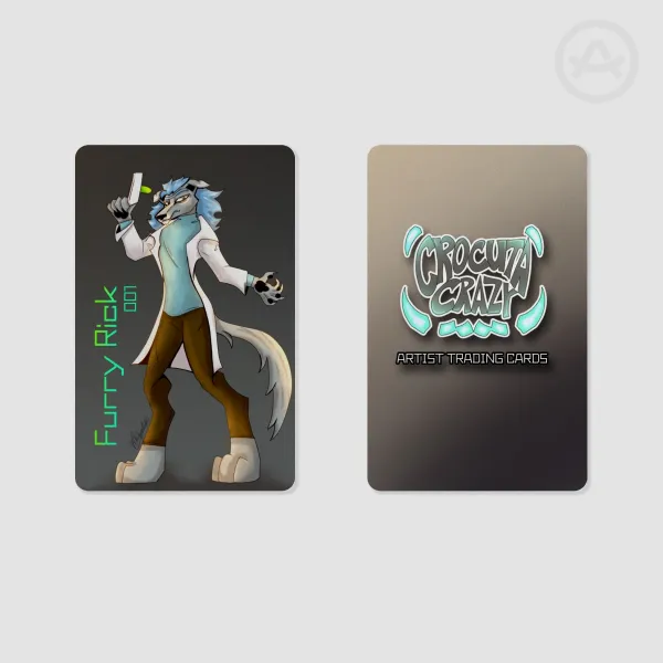 Furry Rick ATC Card 001