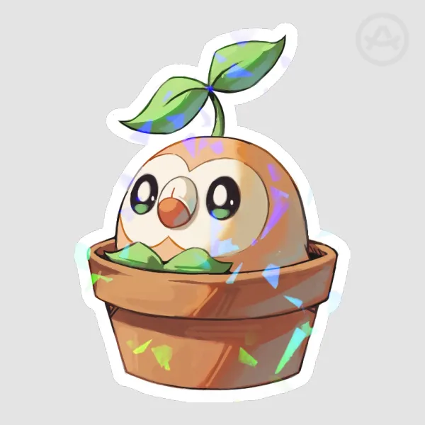 Rowlet Sticker