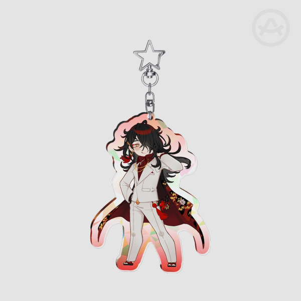 Vox Akuma Glass Acrylic Keychain