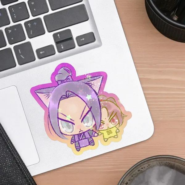 Jiujiu & A-Ling - Sticker