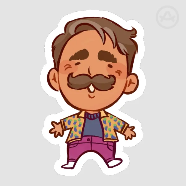 GUS STICKER