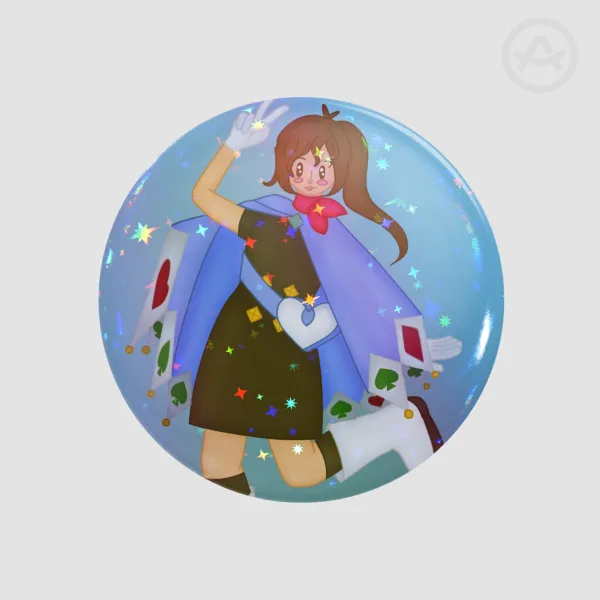 Trucy Wright Glitter Pin