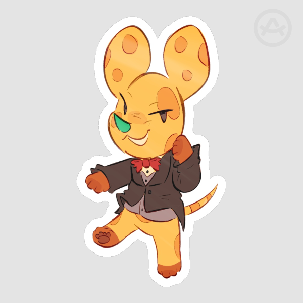 Chadder Die Cut Sticker