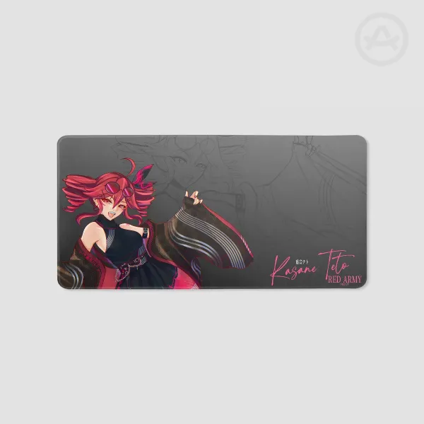 Star Shrim's red army kasane teto mouse pad