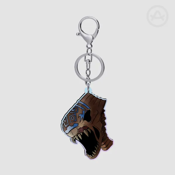 Skull of Nan Sapwe Acrylic Keychain