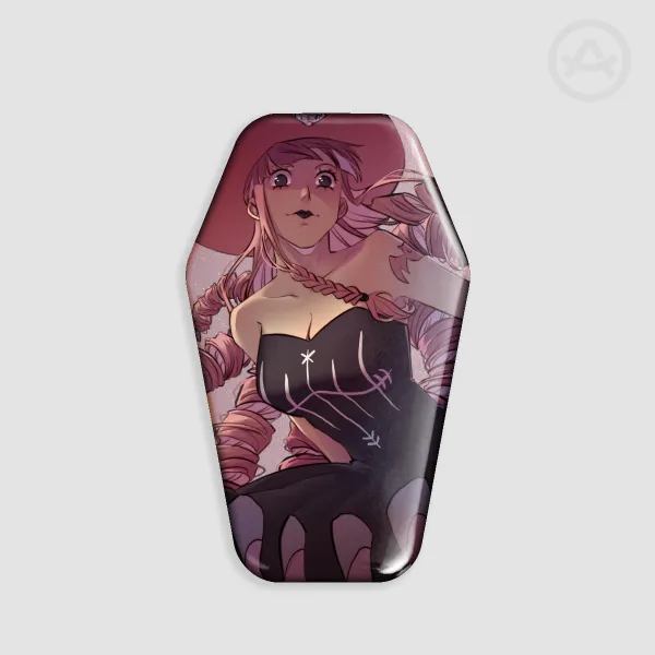 perona coffin holographic badge