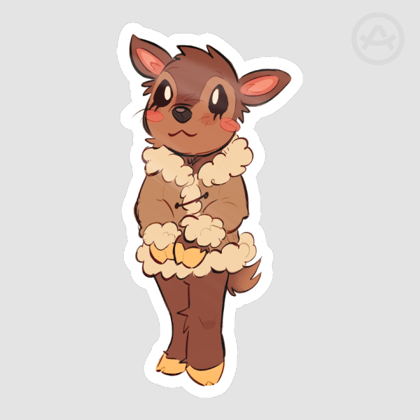 Fauna Die Cut Sticker