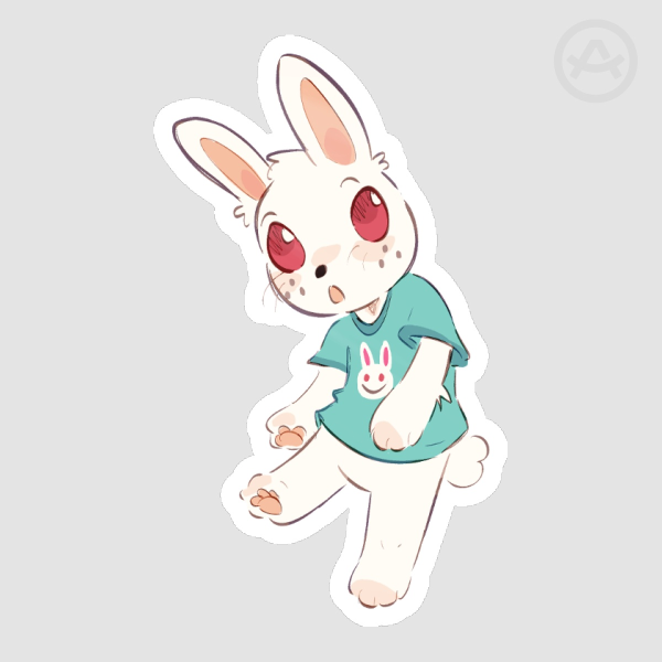 Ruby Die Cut Sticker