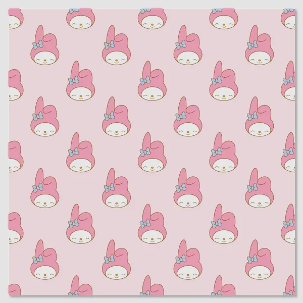 My Melody Square Wood Coaster
