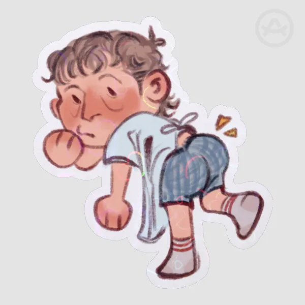 Oops! Dennis Sticker (SFW)