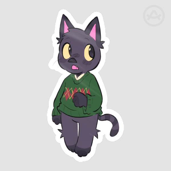 Kiki Die Cut Sticker