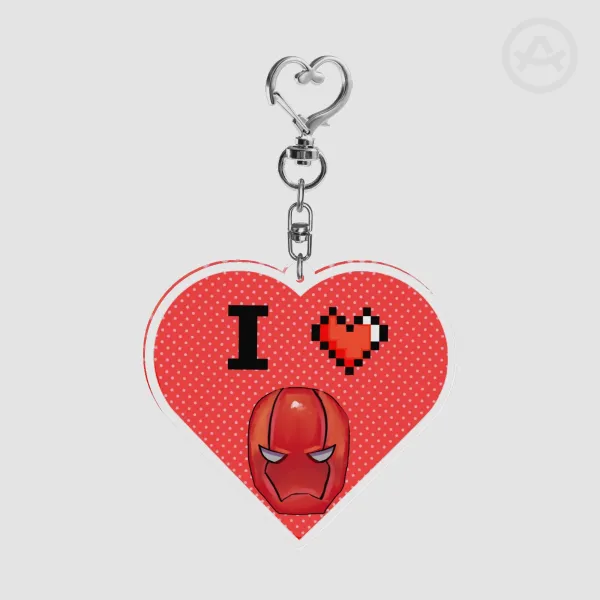I love red hood Keychain