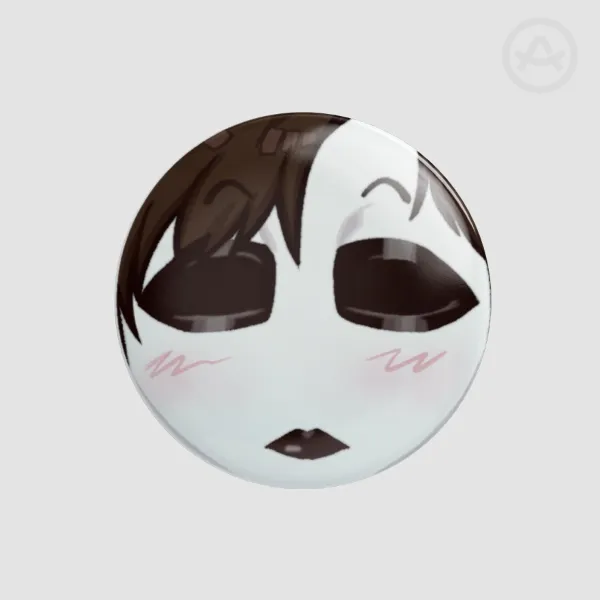 Masky Button Pin