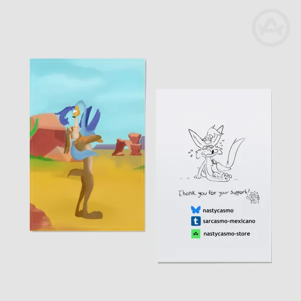Pas De Deux/ WileRoad Postcard