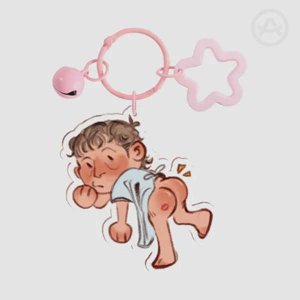Oops! Dennis Keychain