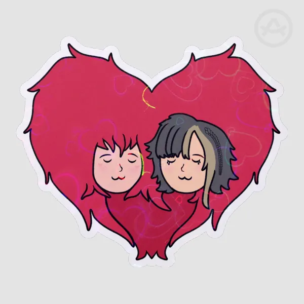 Holo Heart NaoReko Sticker