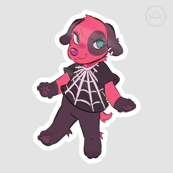 Cherry Die Cut Sticker